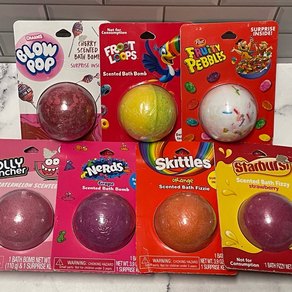 Candy & Cereal Bath Bomb & Fizzies Bundle